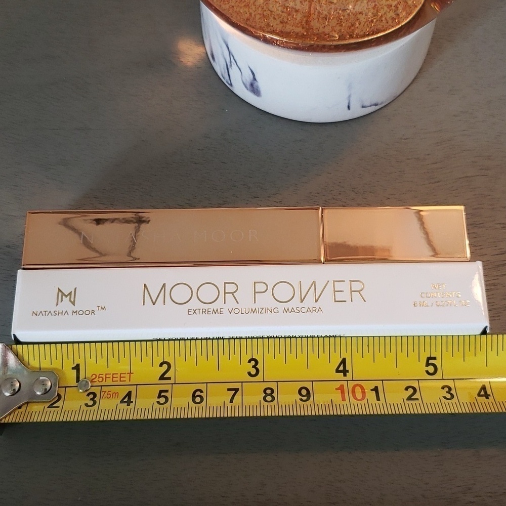 NIB Natasha Moor Moor Power Extreme Volumizing Mascara Black Unused - Picture 7 of 11